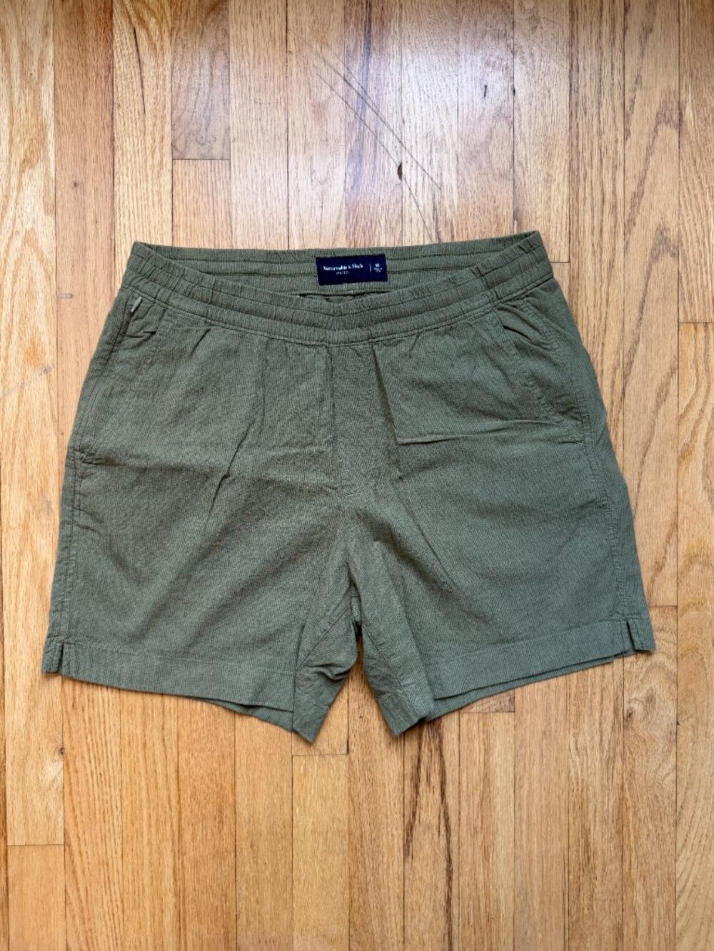 Abercrombie and Fitch | Linen Blend Pull-On Shorts